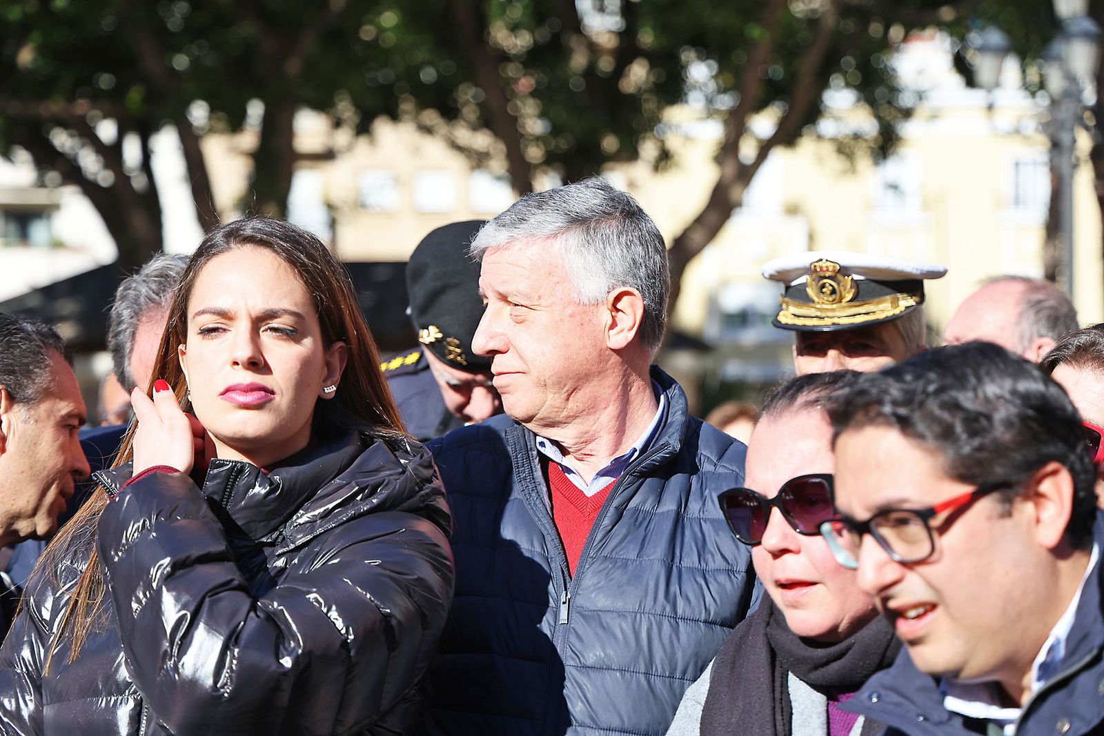 Las fotografías del minuto de silencio por el trágico accidente de tren