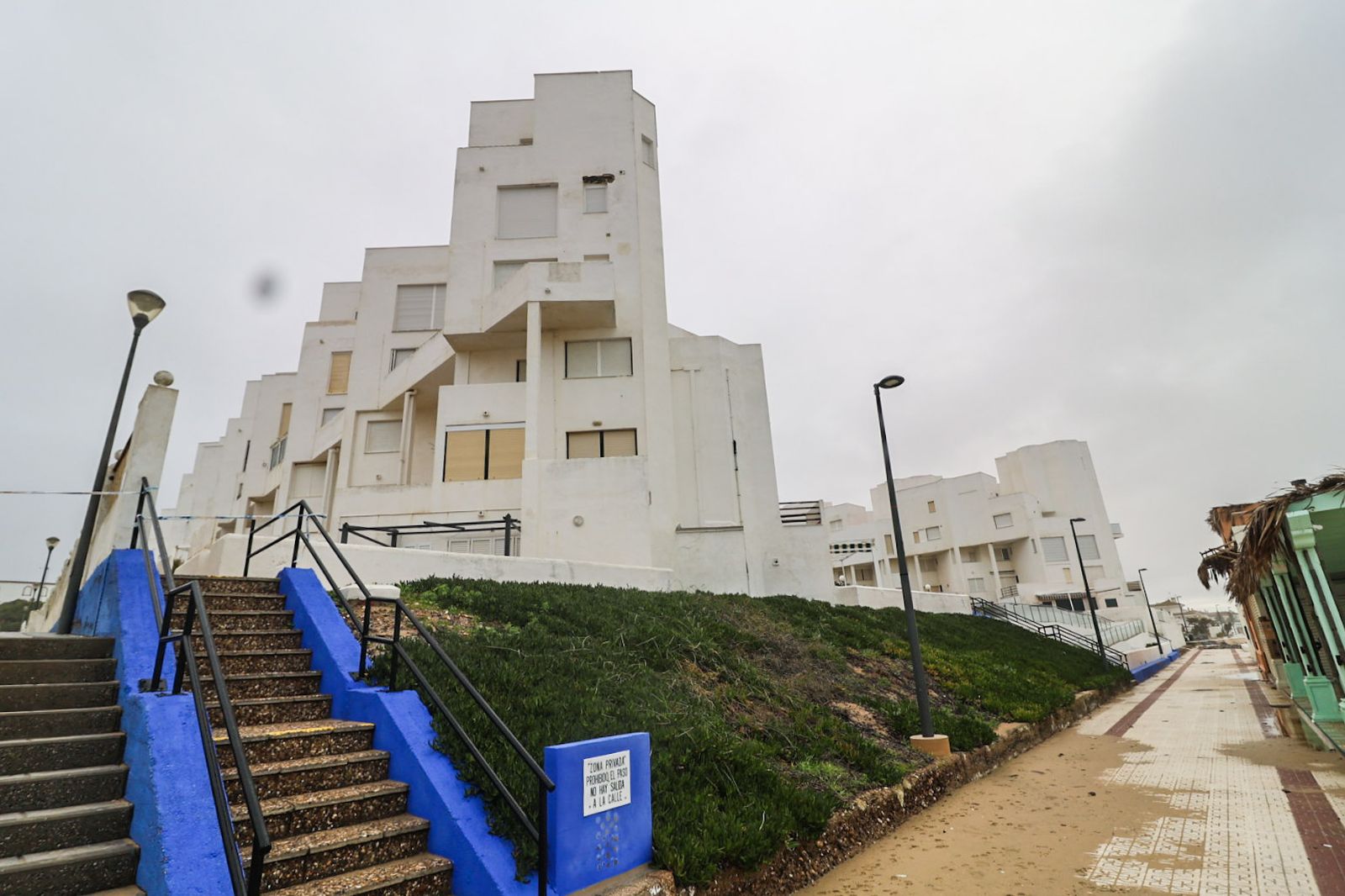 Fotografías de las zonas más perjudicadas de Matalascañas tras los últimos temporales