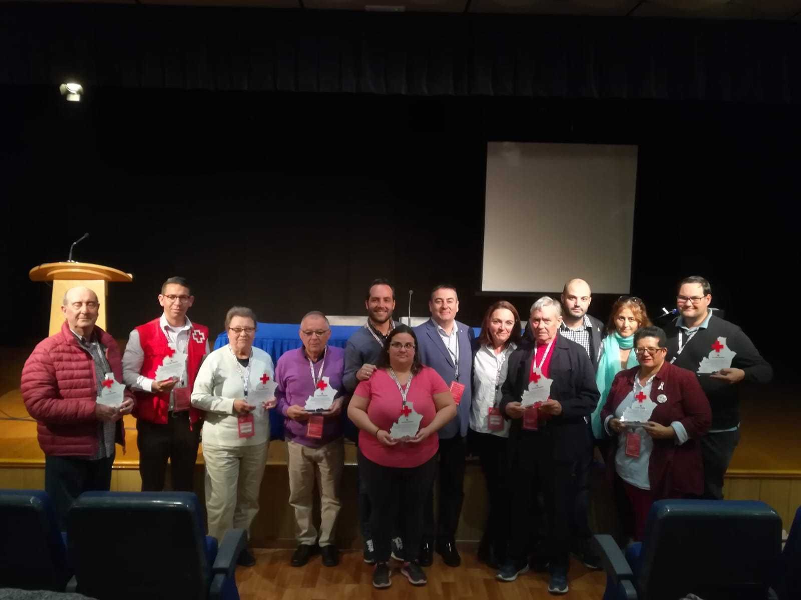Personas reconocidas durante el Encuentro Provincial.