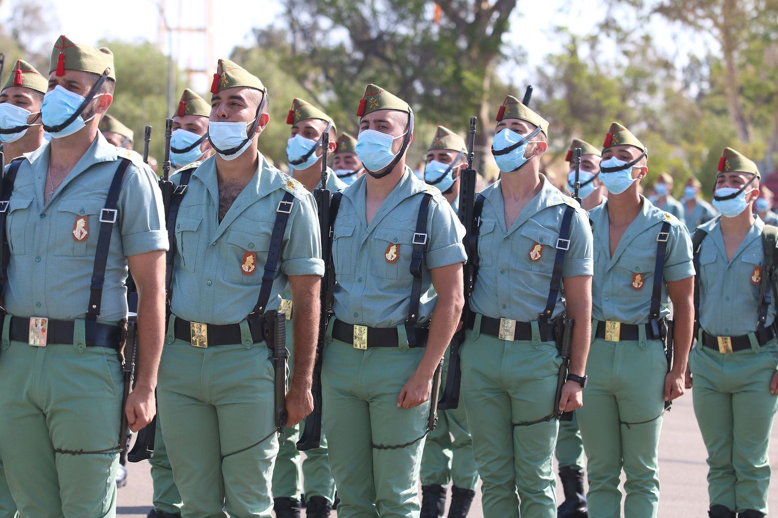 Fotogalería El Jefe del Estado Mayor del Ejército preside el acto conmemorativo del CI aniversario de La Legión
