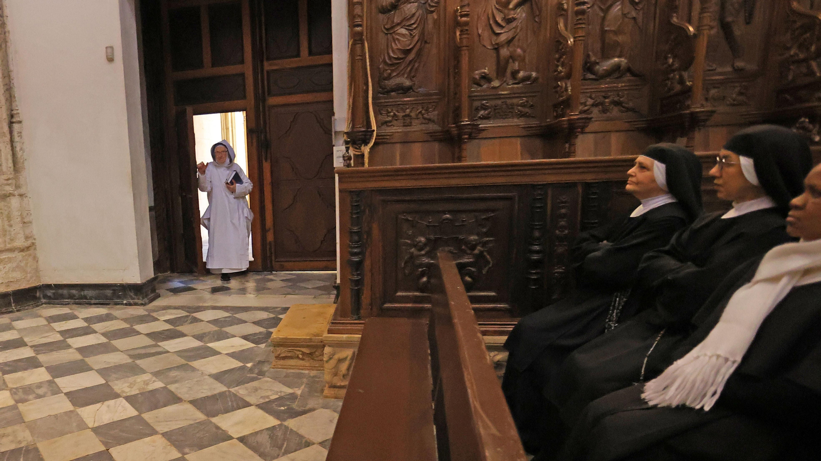 Misa de despedida en la Cartuja de Jerez a las hermanas de Belén