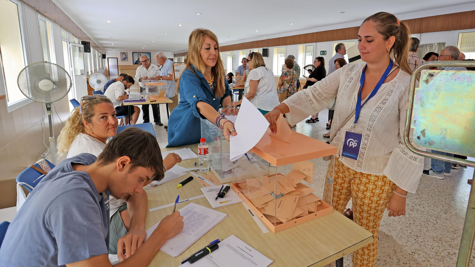 Jornada electoral en Jerez