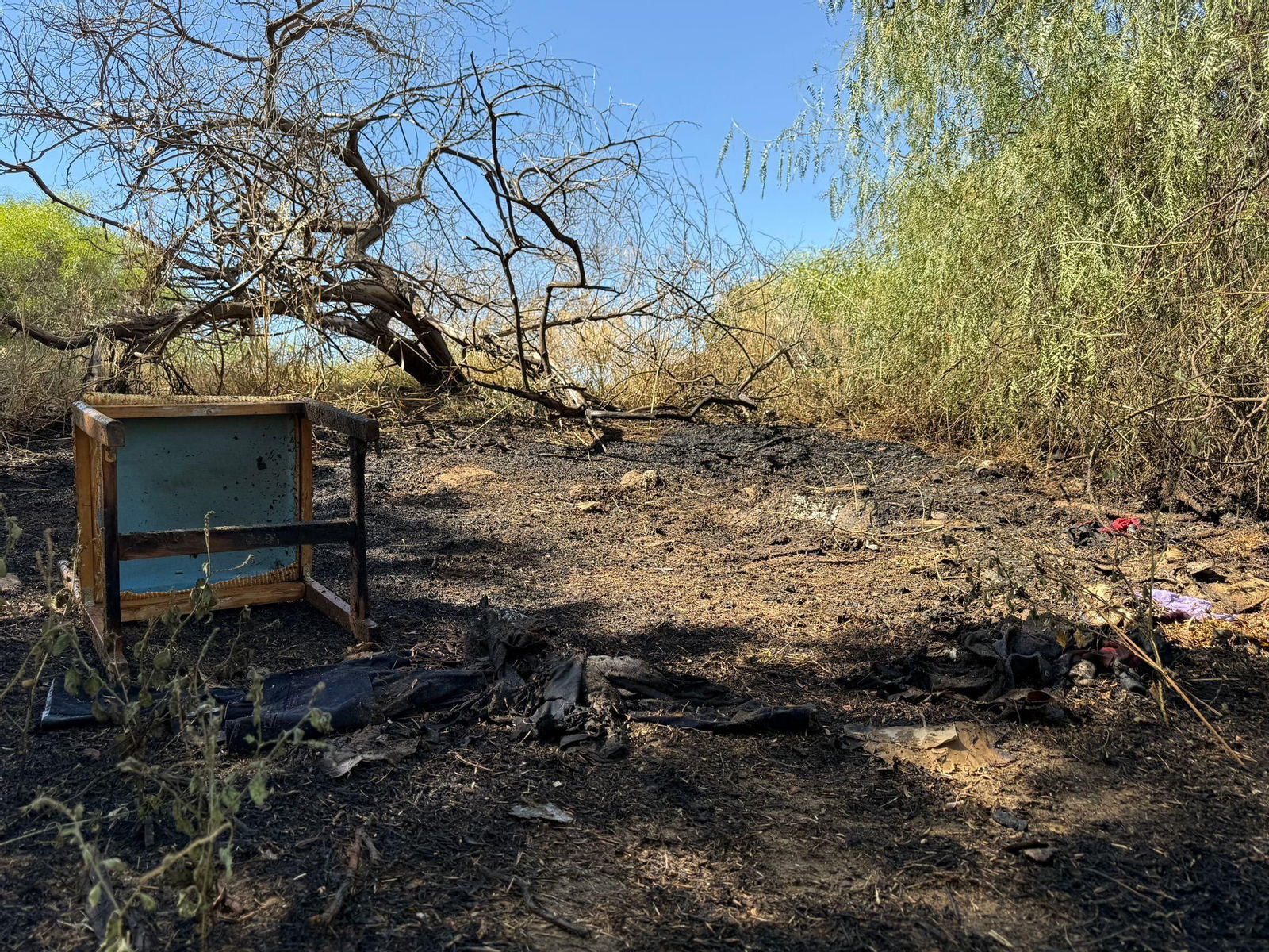 Incendio en Duque de Ahumada.