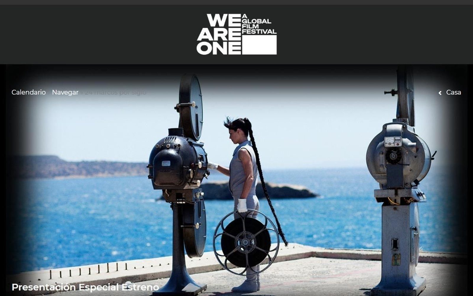 Escena del cortometraje '24 cuadros por siglo'.