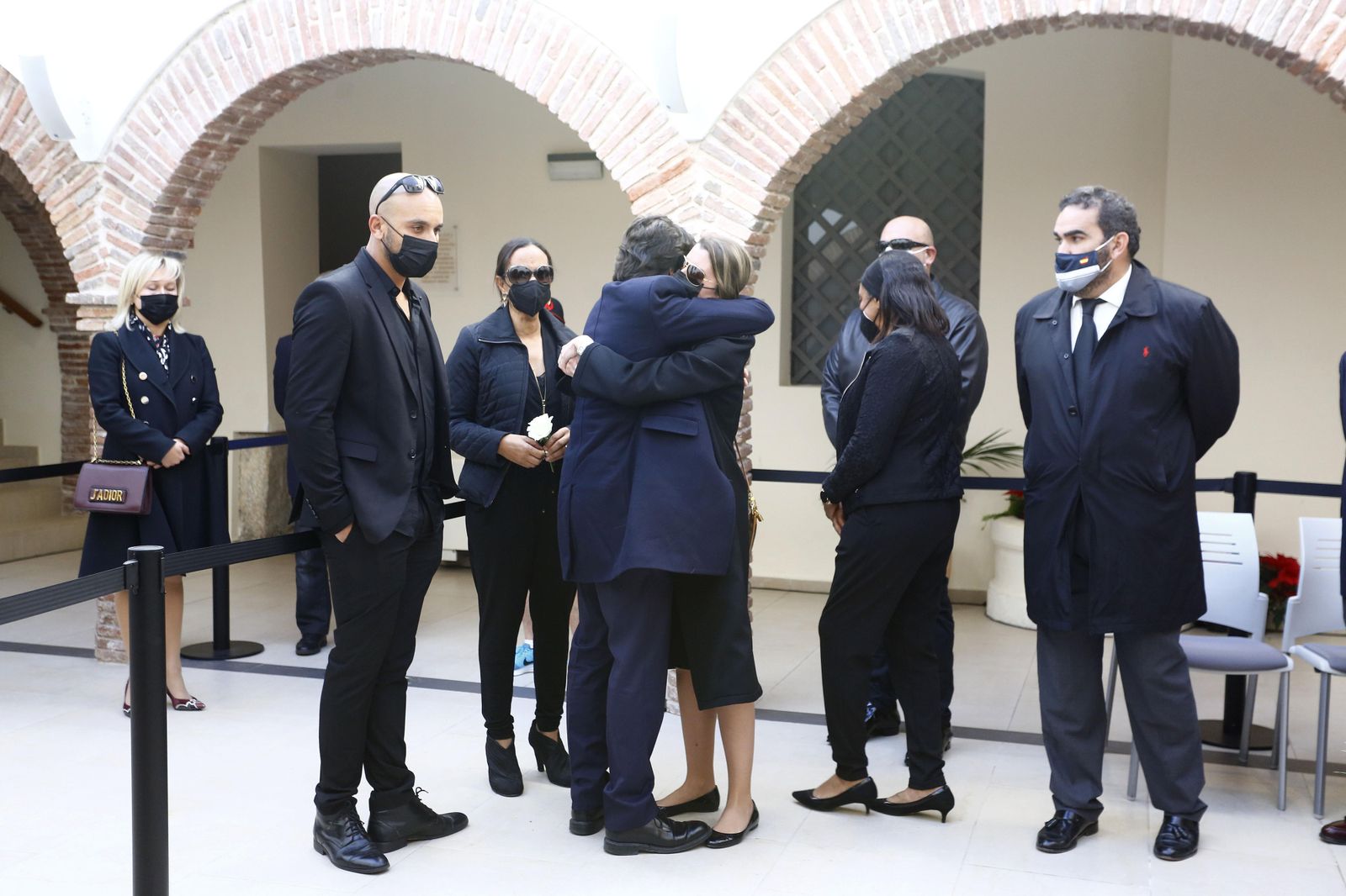 La despedida de Marbella a Manolo Santana, en imágenes