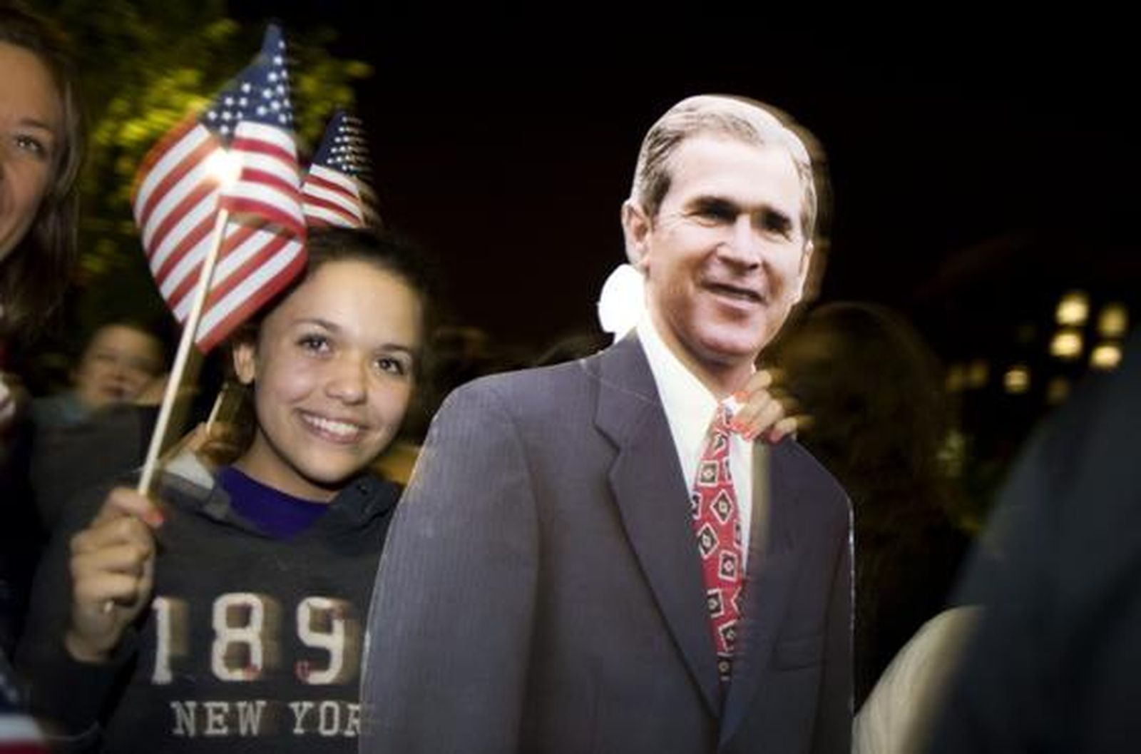 Fiesta en las calles de Washington y Nueva York por la muerte del líder de Al Qaeda.

Foto: AFP/Reuters/EFE