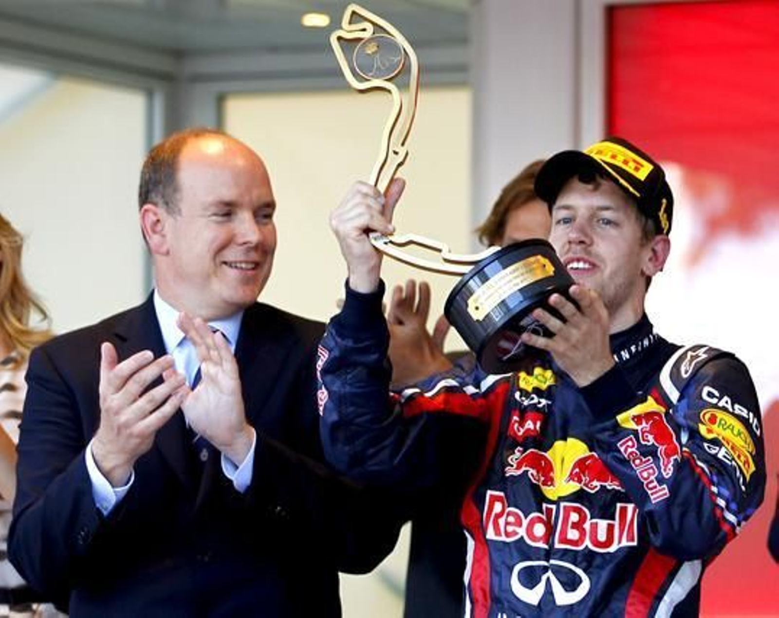 Sebastian Vettel, ganador del Gran Premio de Mónaco.

Foto: EFE