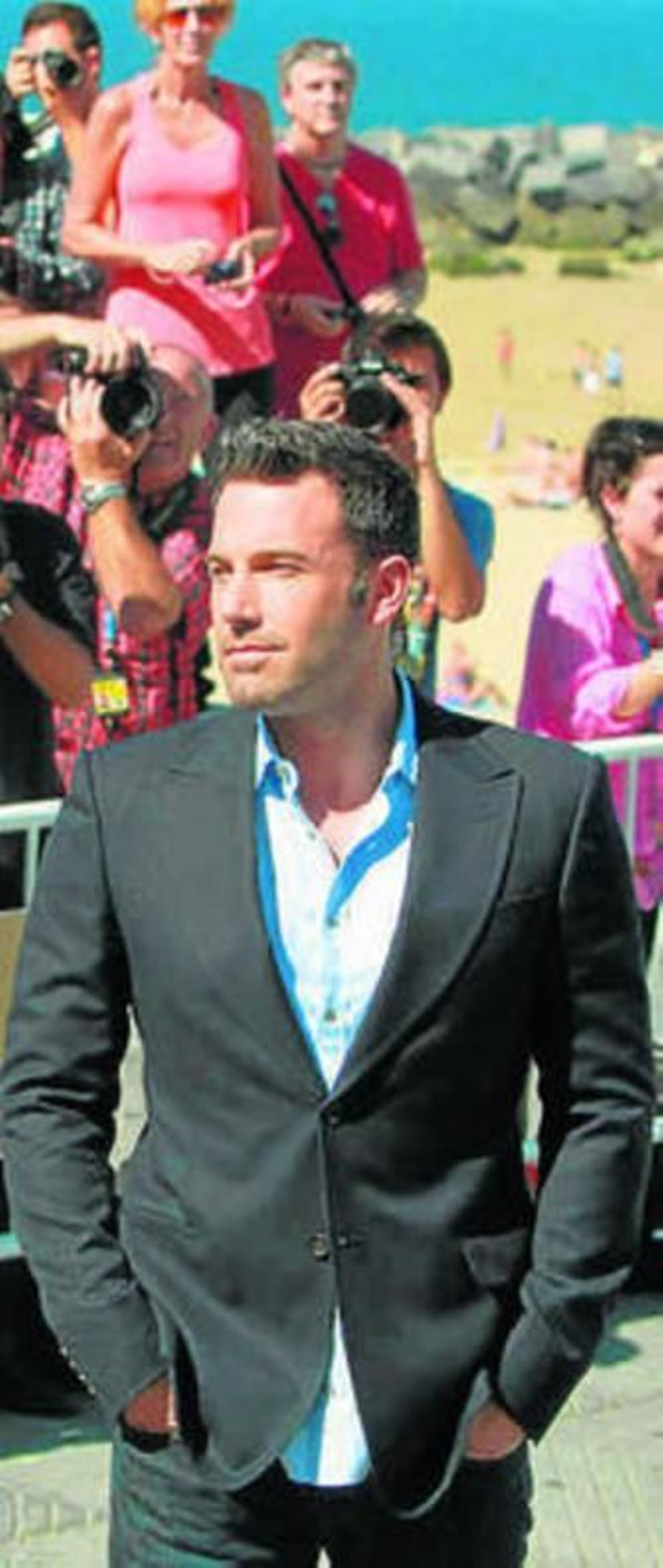 Ben Affleck, en San Sebastián.