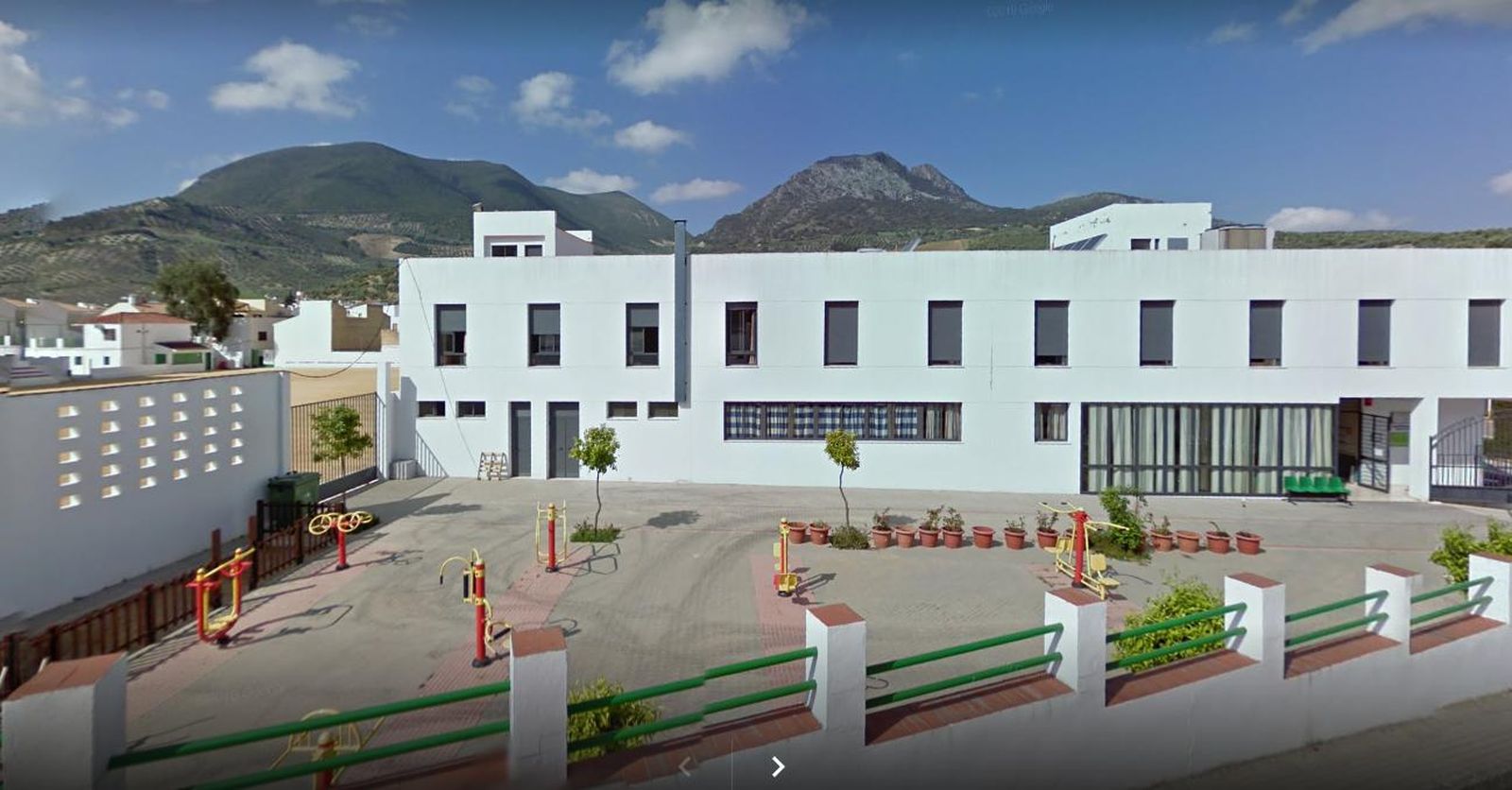 La residencia de mayores de Algámitas afectada por el brote de coronavirus.