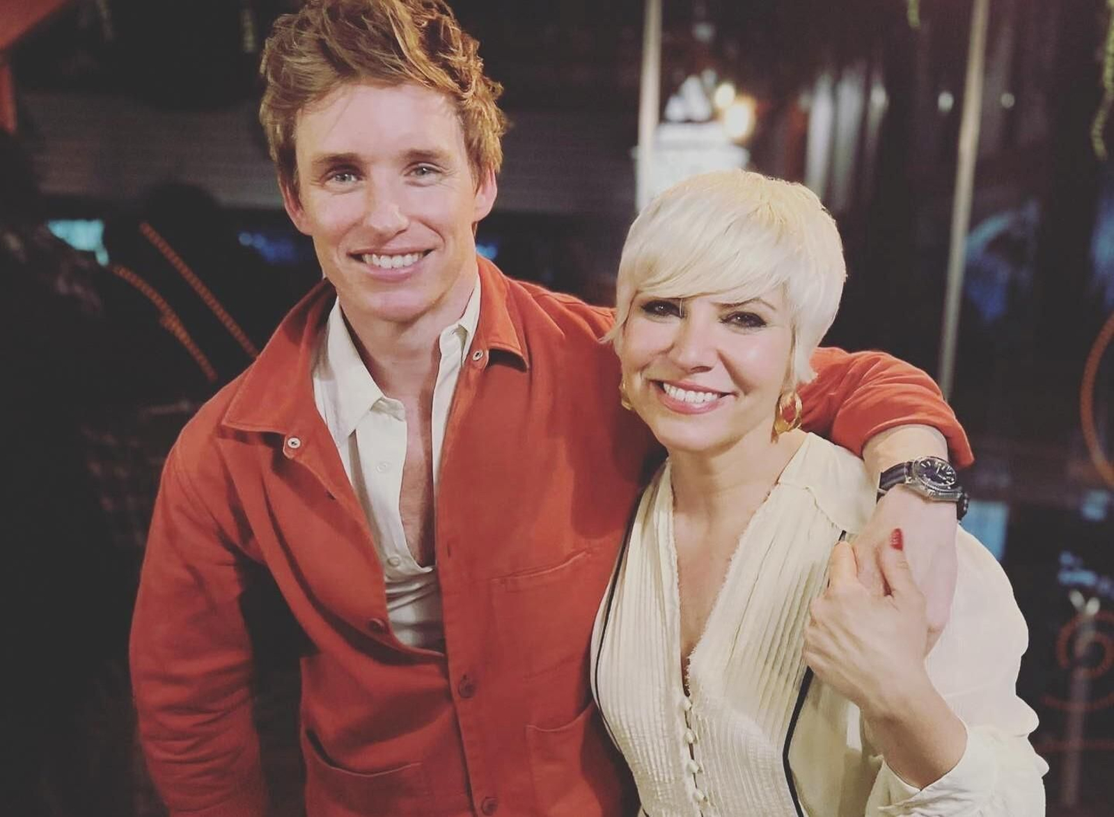 Pasión Vega junto a Eddie Redmayne