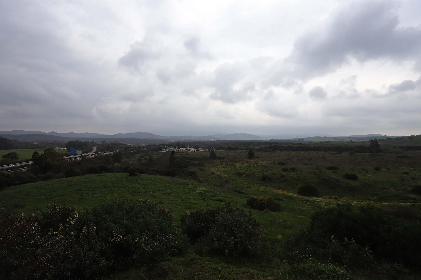Vista general de la finca La Gertudis, en Los Barrios, esta semana.