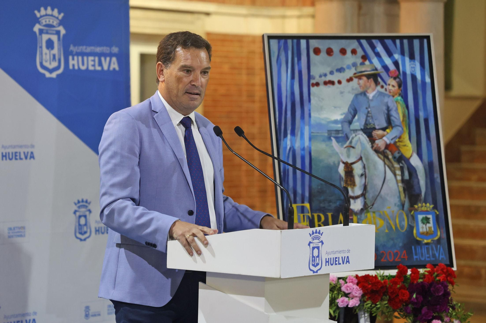 Imágenes de la presentación del cartel de la Feria de Otoño 2024