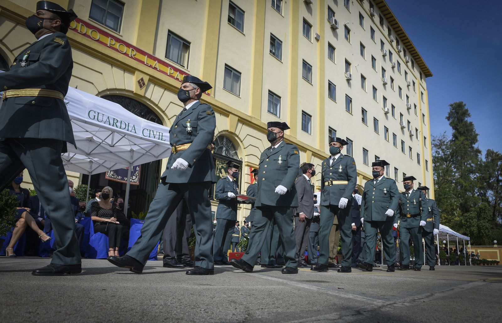 El acto del día del Pilar de la Guardia Civil, en imágenes