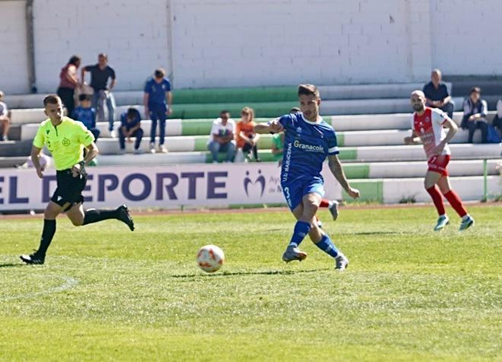 Imagen del encuentro de la UD Maracena.