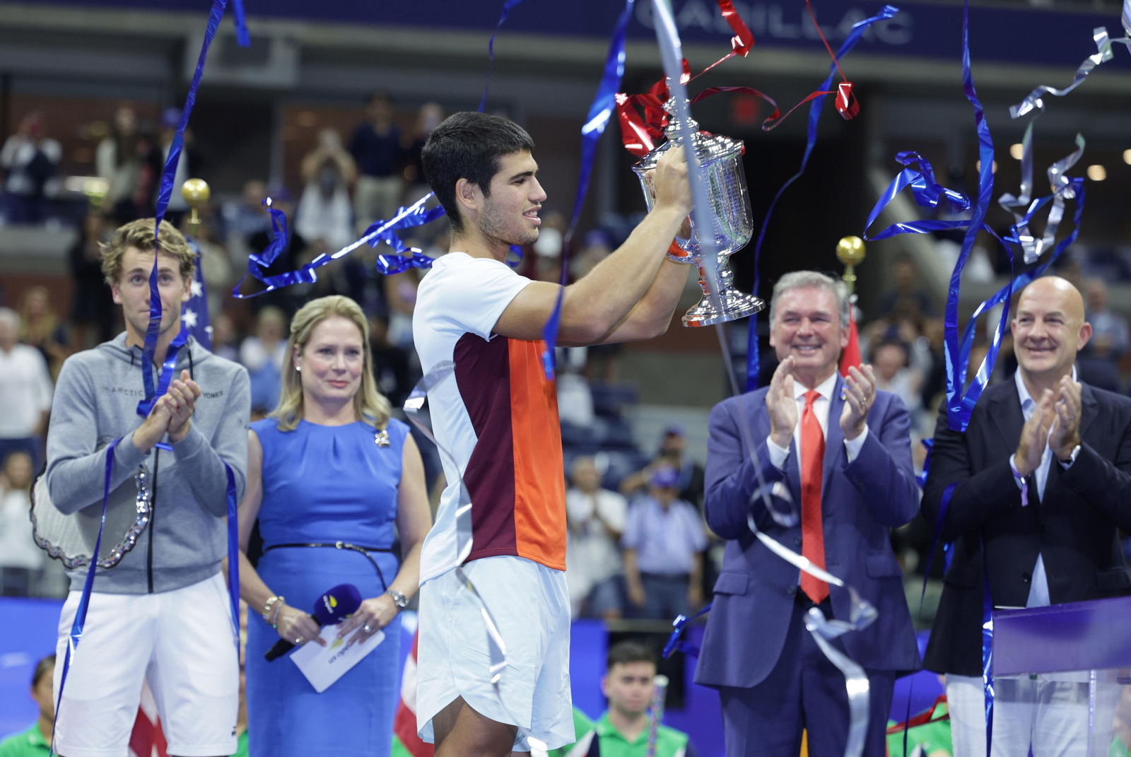 Las imágenes del título del US Open para Carlos Alcaraz