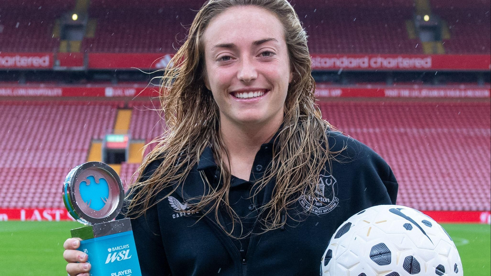 La exrojiblanca se llevó el MVP