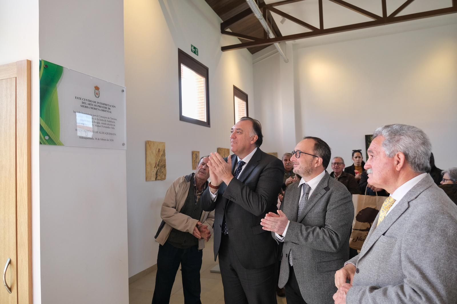 Apertura del nuevo Centro de Interpretación de Aldeaquemada.