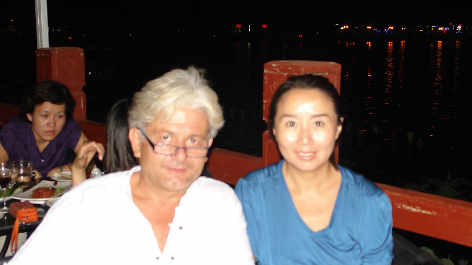 Pedro Molina y su maestra Ying Ying Xu Pedro Molina y su maestra Ying Ying Xu