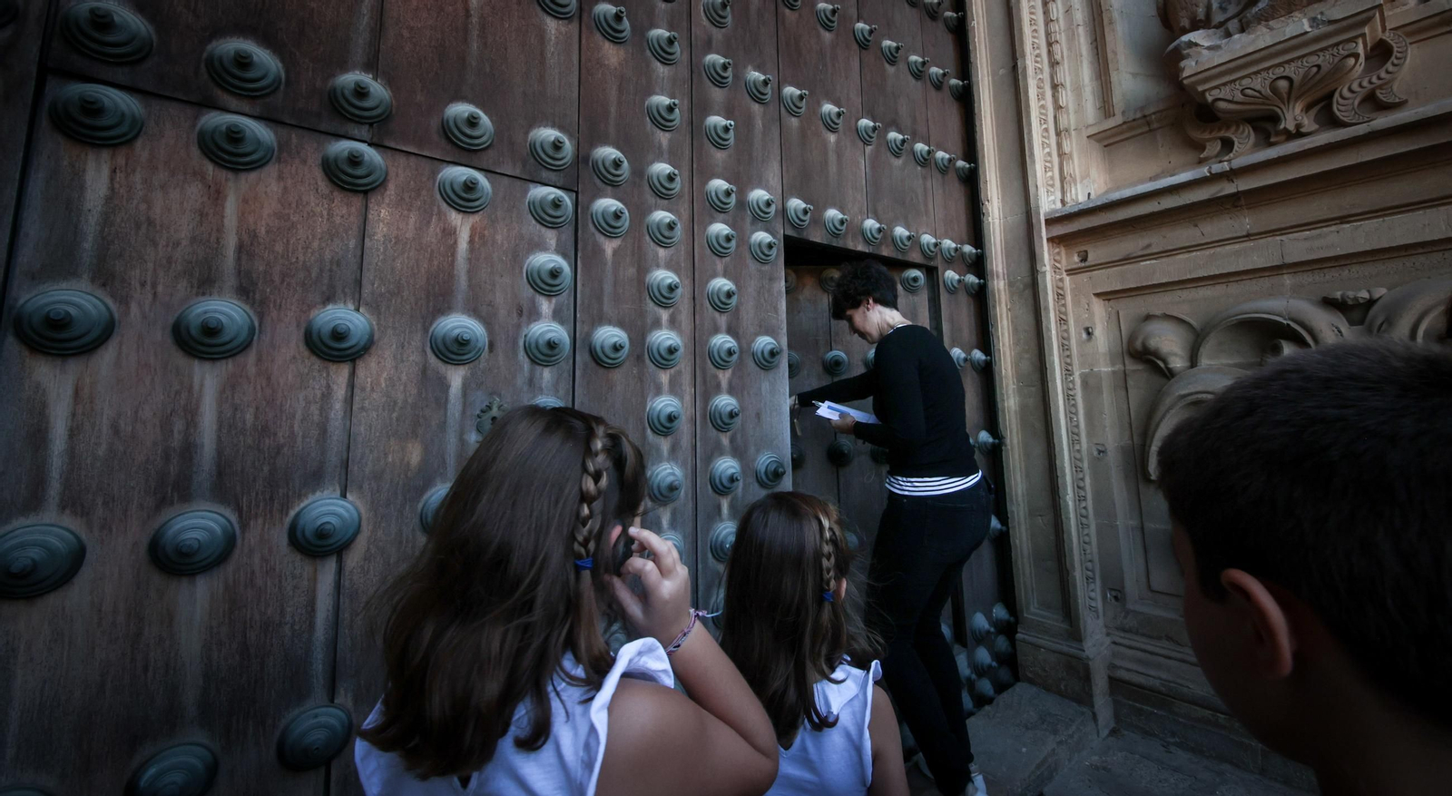 Imágenes de las primeras visitas públicas a La Cartuja de Jerez