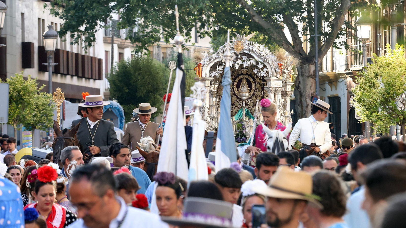Vuelta a Jerez de la hermandad del Rocío