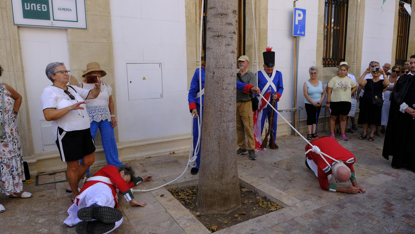 Recreación histórica de Los Coloraos, en imágenes