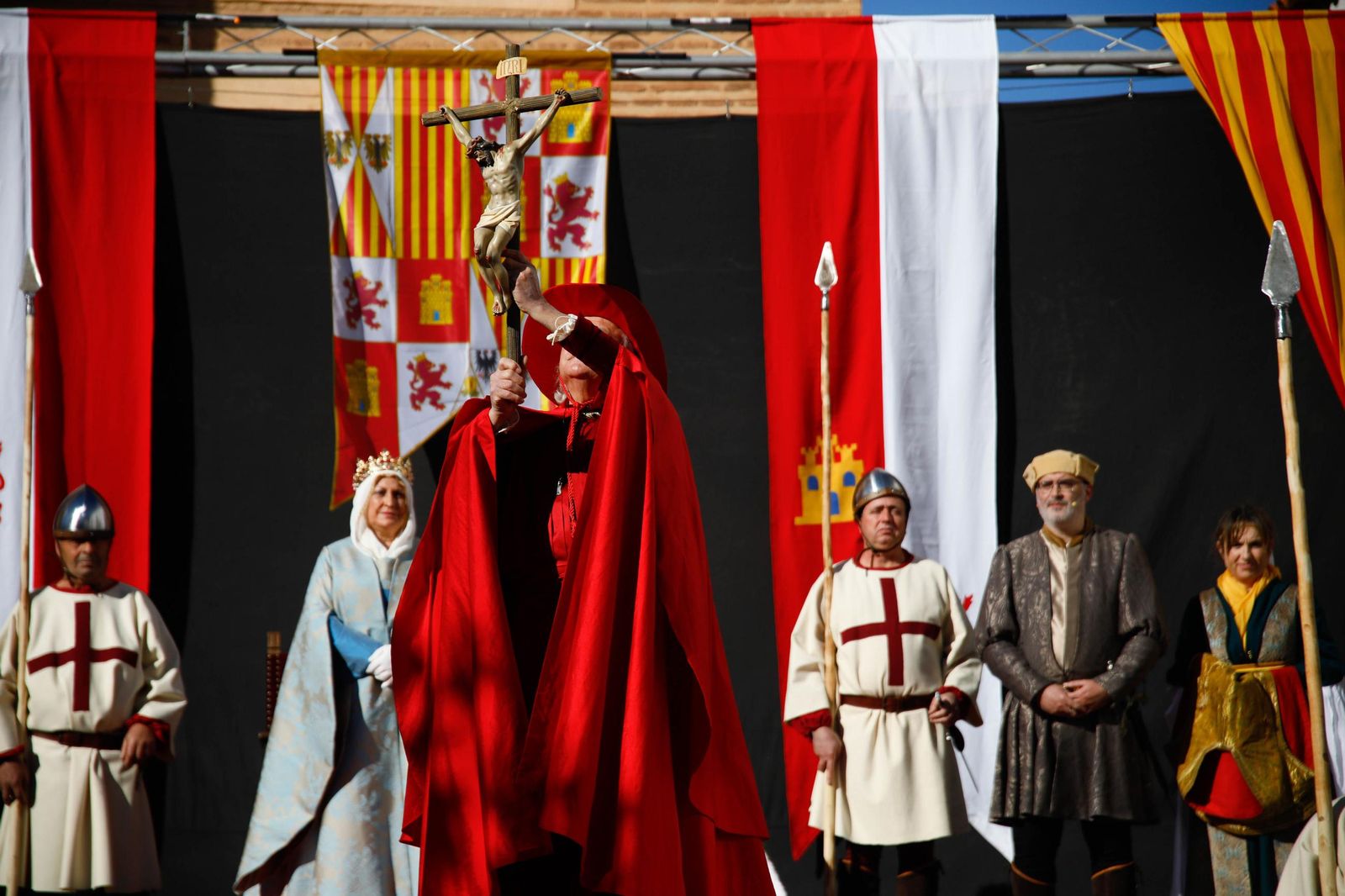 La Recreación de la Pernoctación de los Reyes Católicos en Fiñana, en imágenes