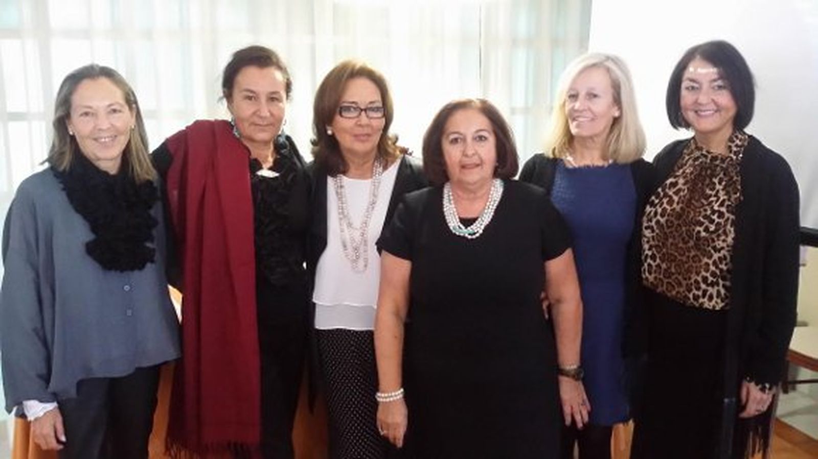 Katy Vila, Emi Álvarez, Lili Luque, Cristina Jiménez, Elena Hurtado y María José Iglesias.

Foto: Ignacio Casas de Ciria