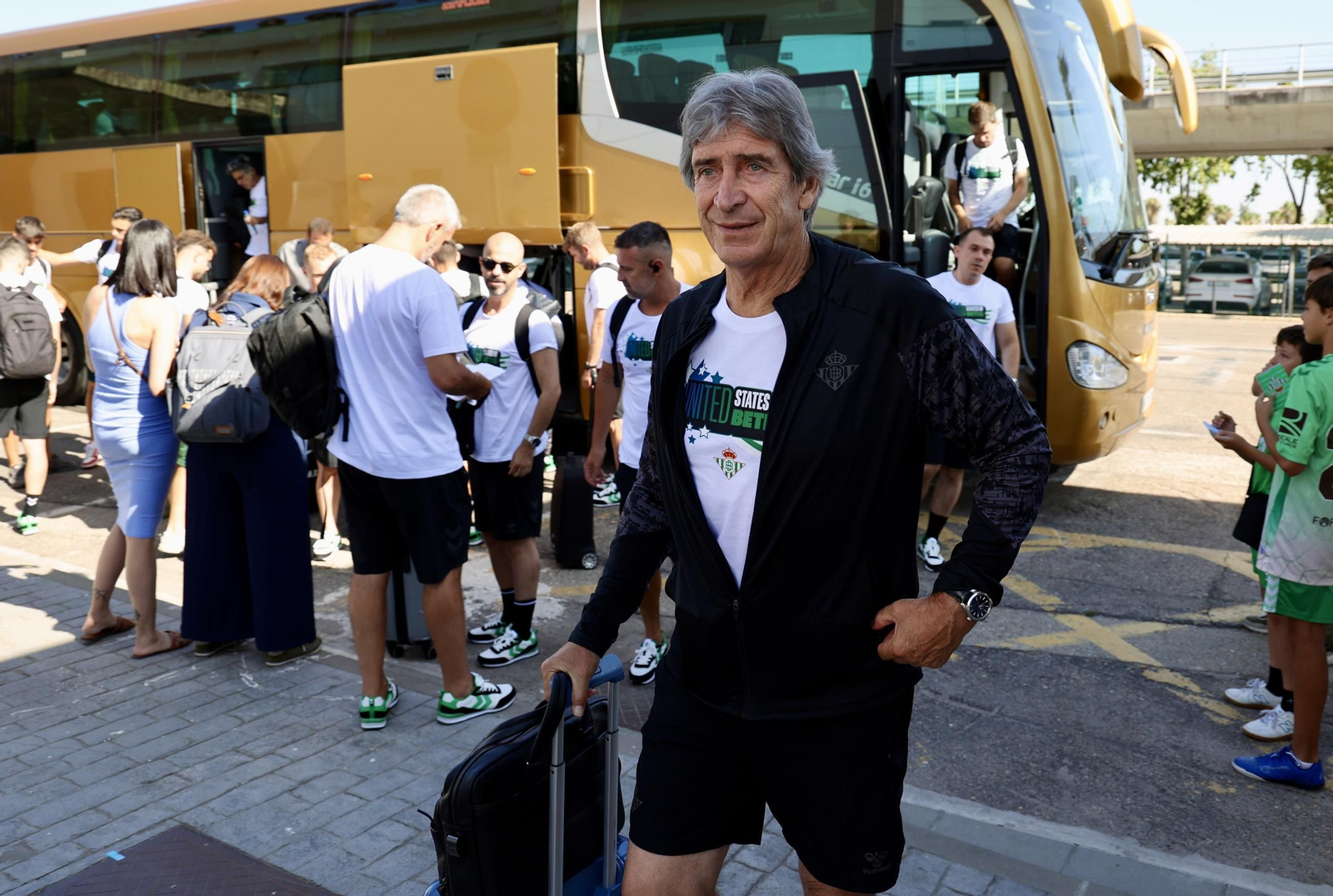 Así ha sido la salida del Betis a Estados Unidos