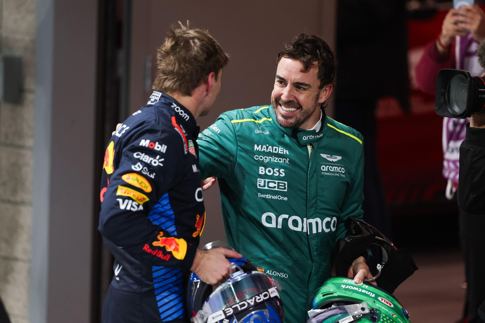 Las fotos del título mundial de Verstappen en Las Vegas