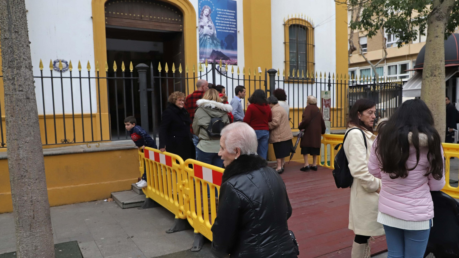 Fotos de la veneración de la Inmaculada Concepción en La Línea
