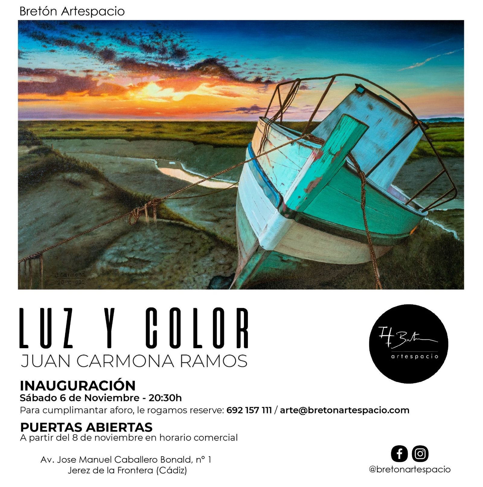 Juan Carmona expone en Bretón Artespacio