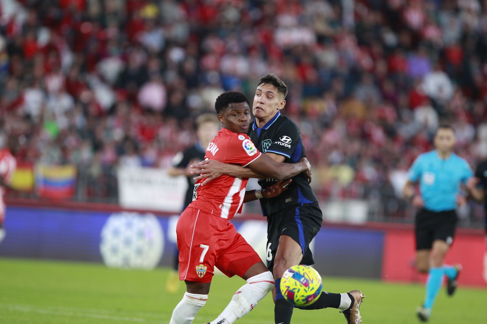 Imágenes del partido U.D. Almería-Atlético de Madrid