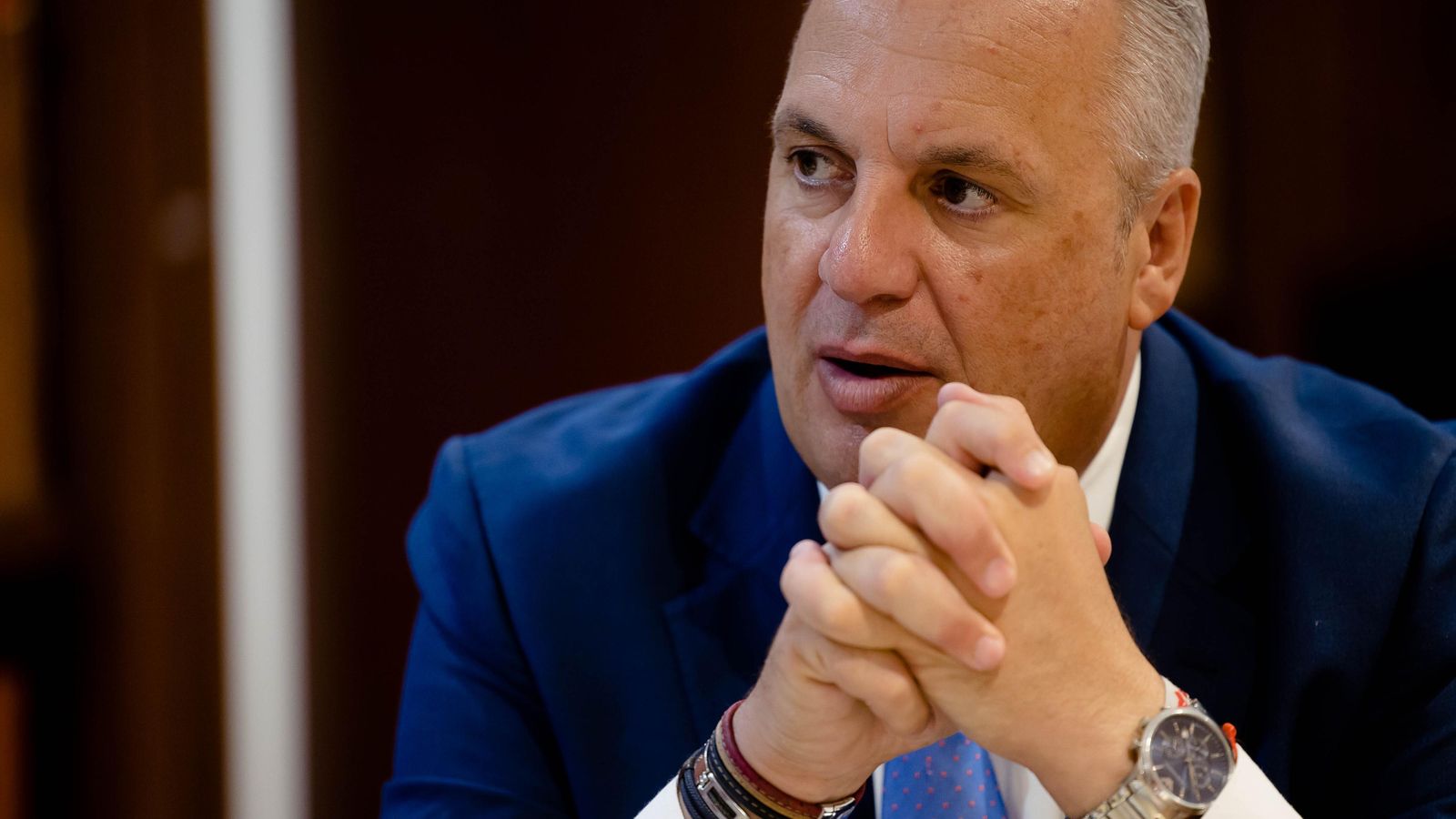 El alcalde sanroqueño, Juan Carlos Ruiz Boix.