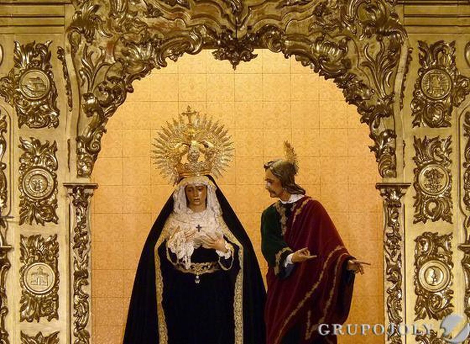 Virgen de la Amargura.  Foto: Ruesga Bono