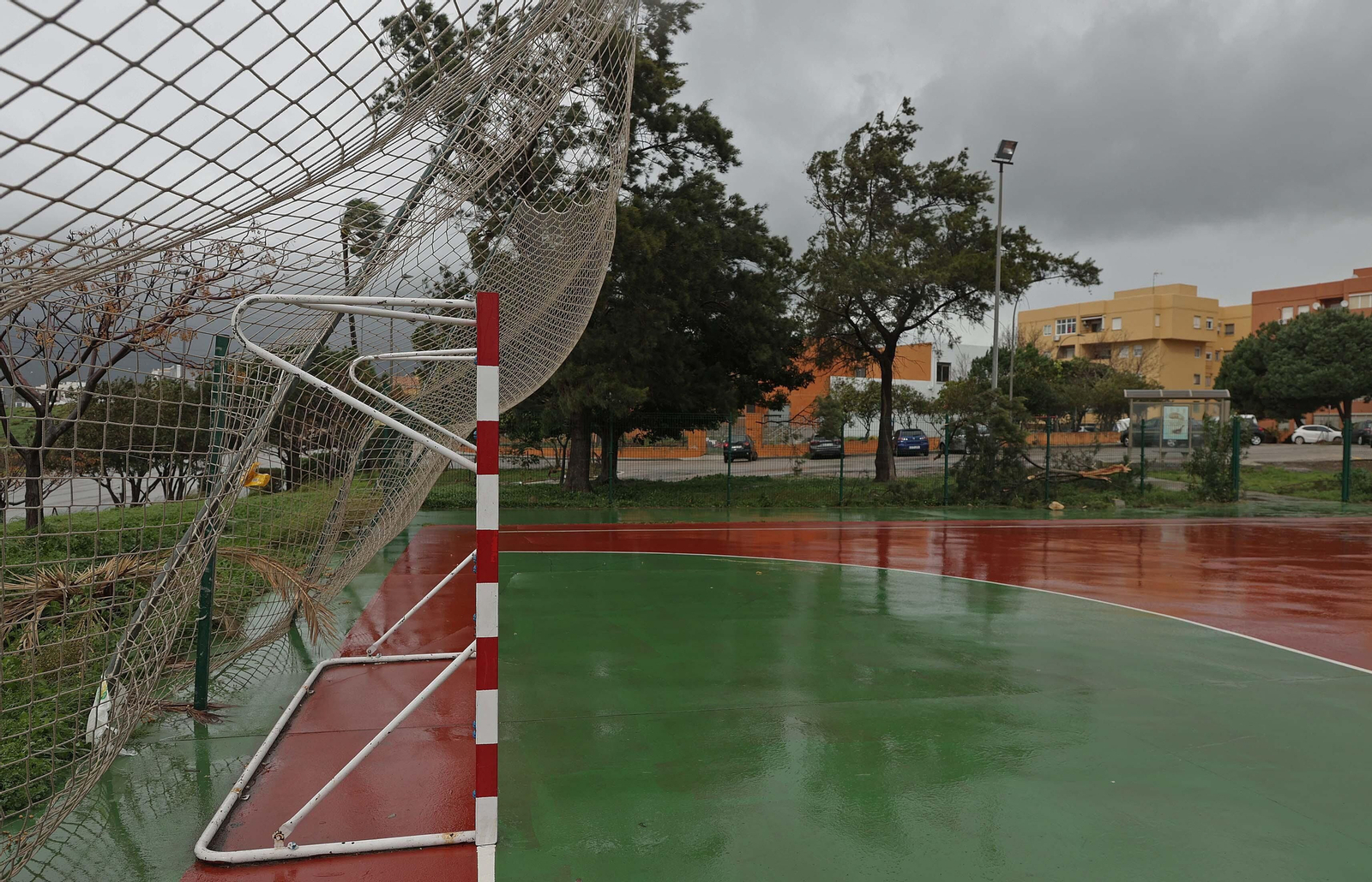 Fotos de los daños del temporal Karlotta en Algeciras