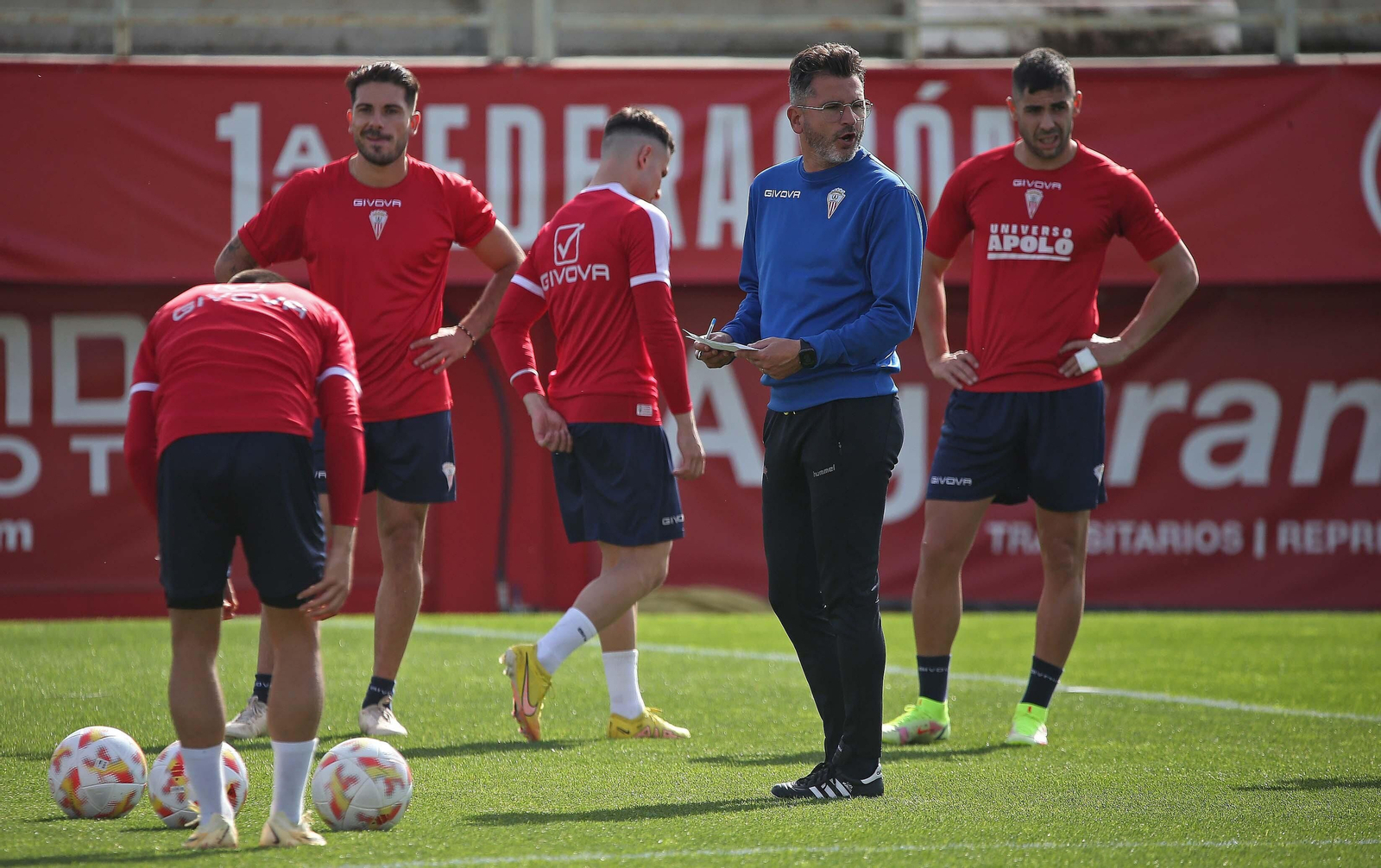 Fotos del entrenamiento del Algeciras CF previo al partido contra el Pontevedra