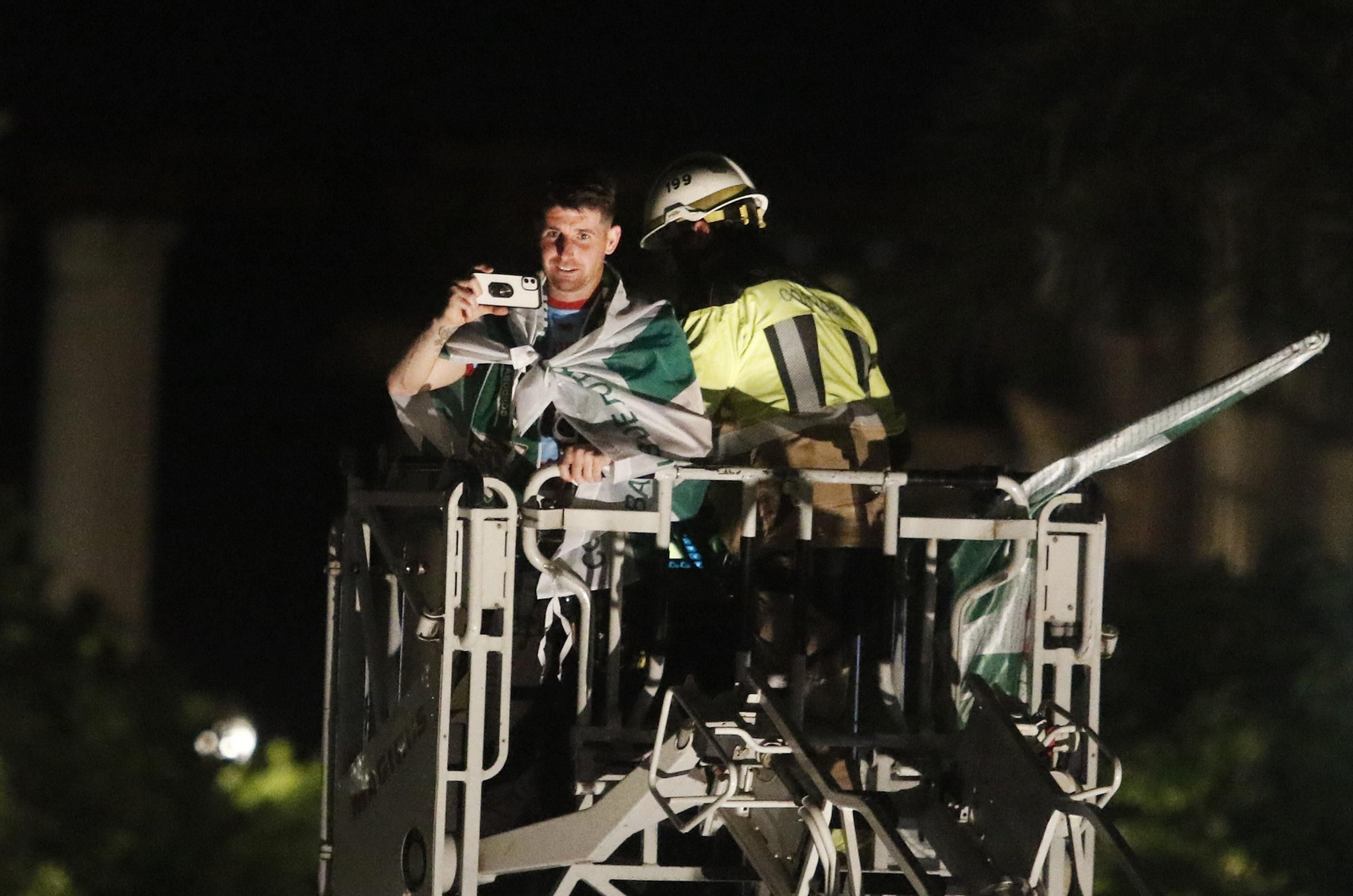 La celebración del ascenso del Córdoba CF en Las Tendillas, en imágenes