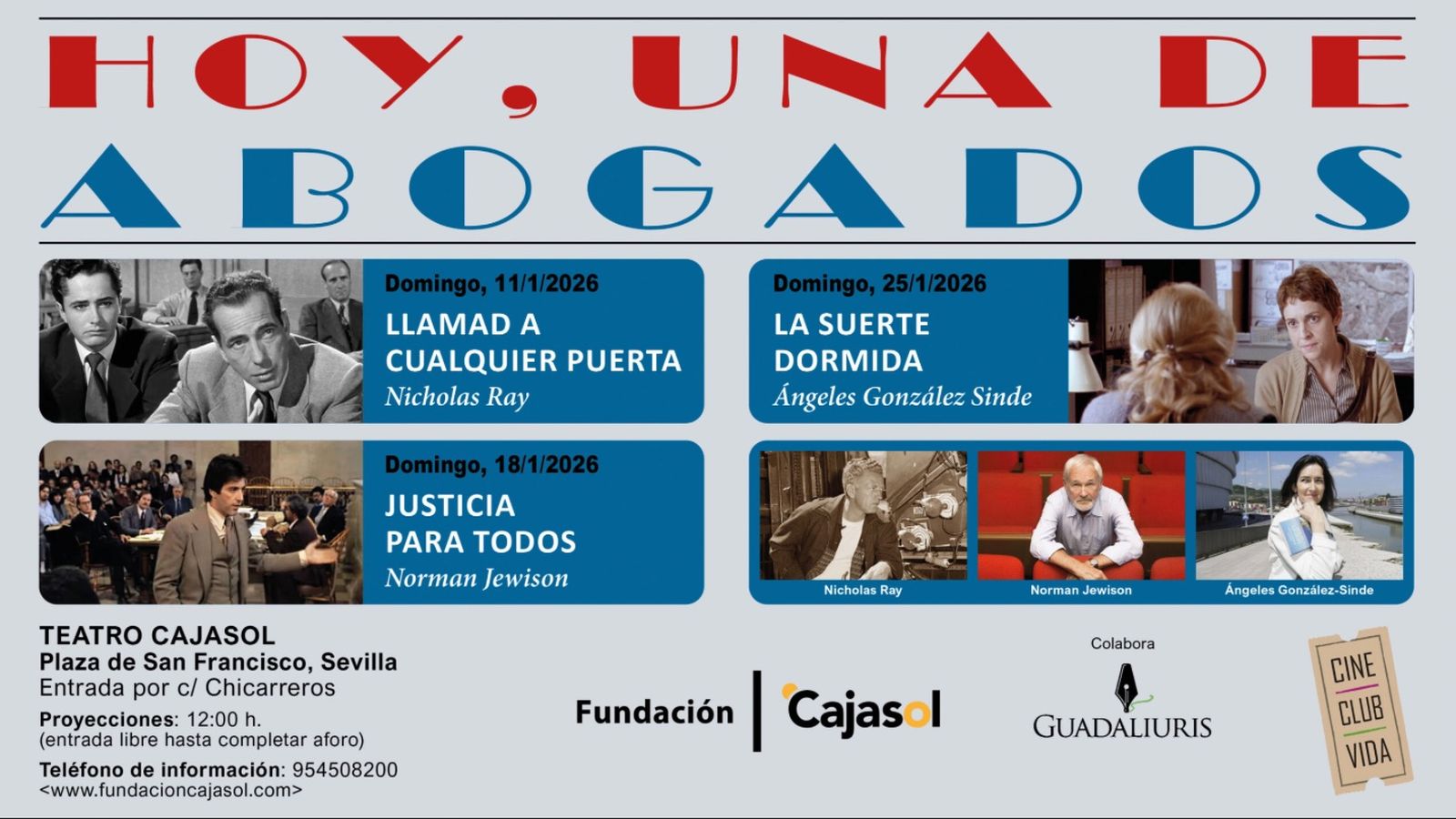 Cine en Fundación Cajasol