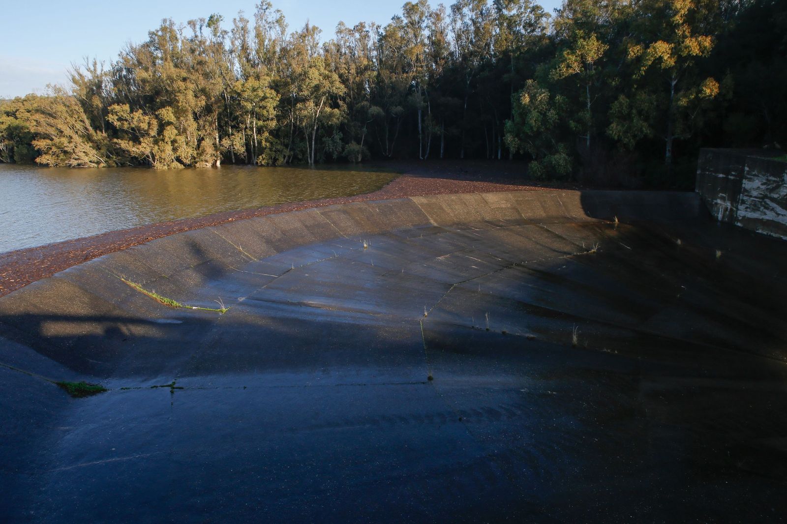 Las fotografías del embalse de Guadarranque este Día de Reyes