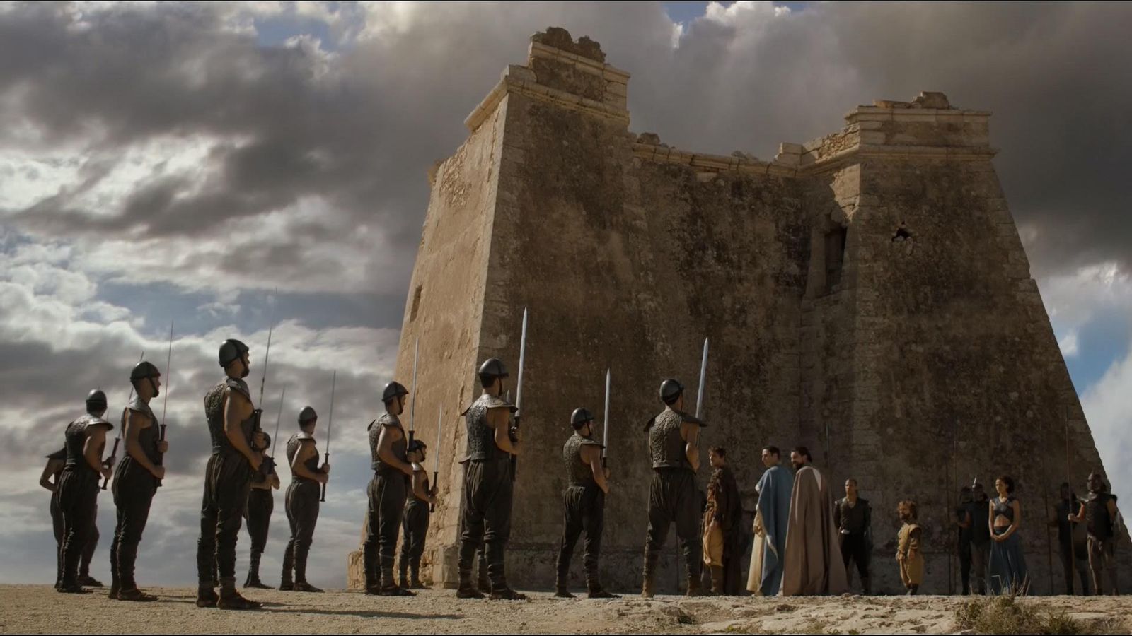 Escena de Juego de Tronos en Mesa Roldán.