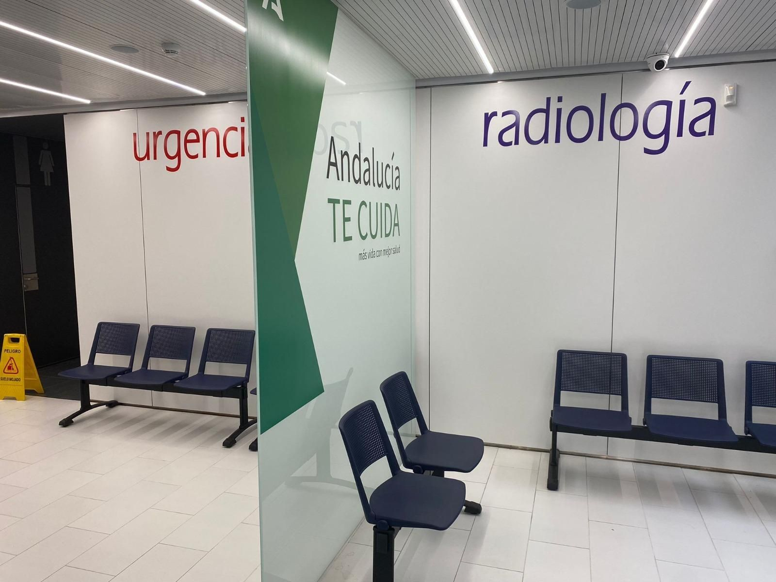 Los nuevos espacios que acoge el centro de salud de San Juan de Aznalfarache.