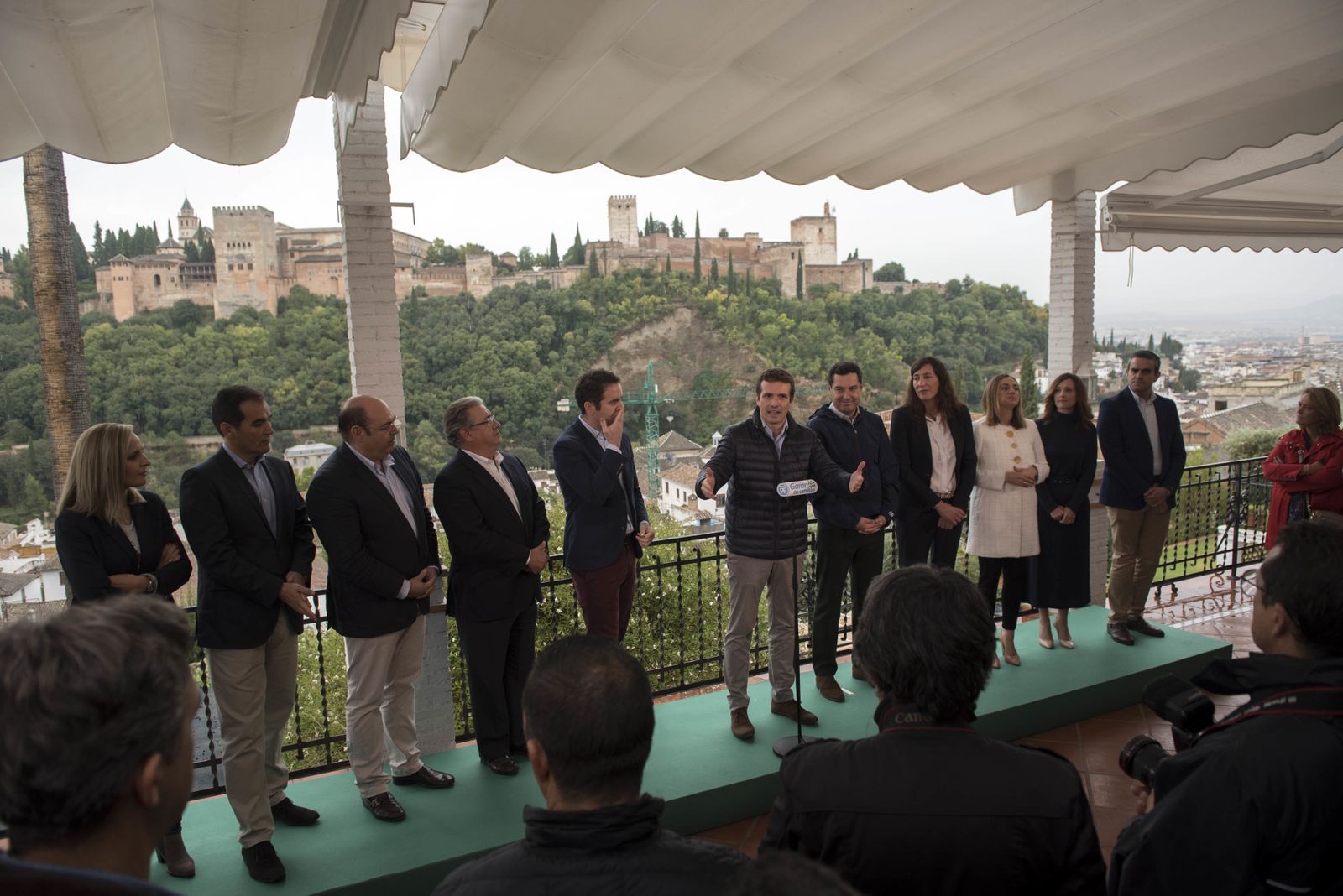 Presentación de los candidatos del PP en Granada