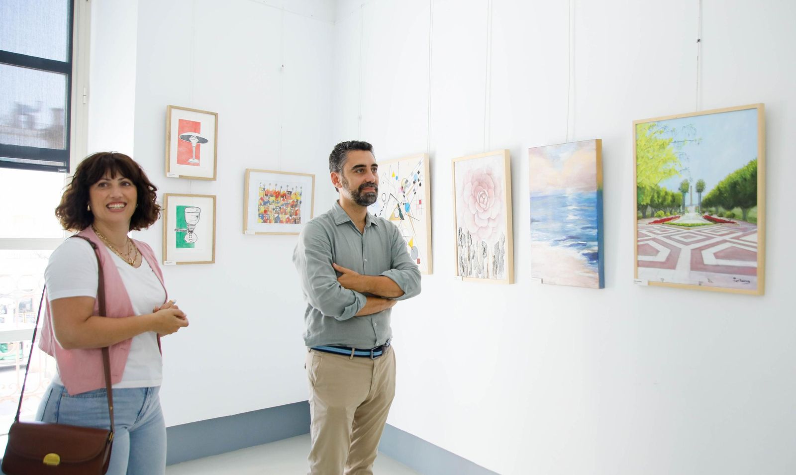 Exposición Arte Pintura de la sala Jairán, en imágenes