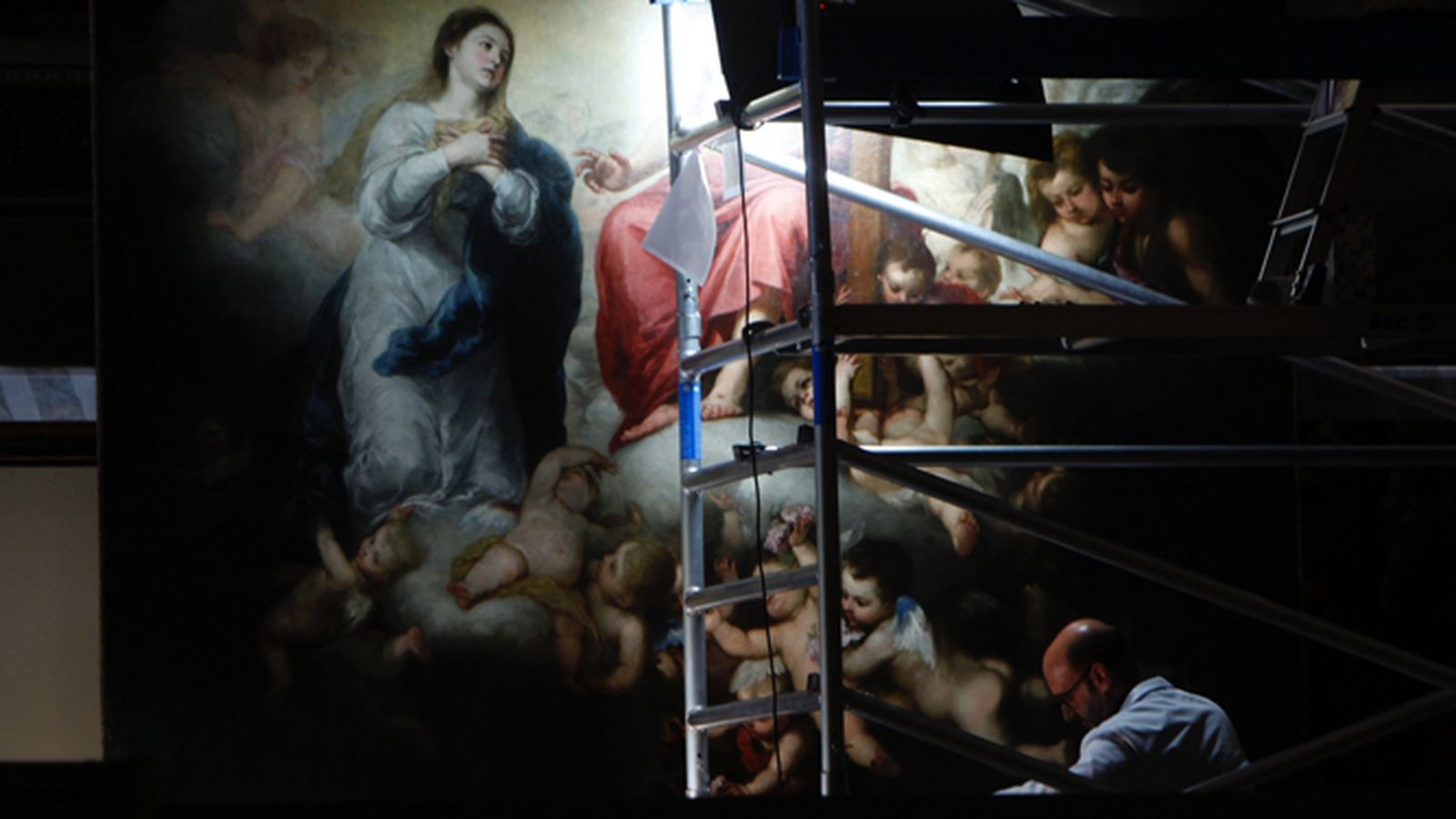 Una imagen de la Sala V del Museo de Bellas Artes.