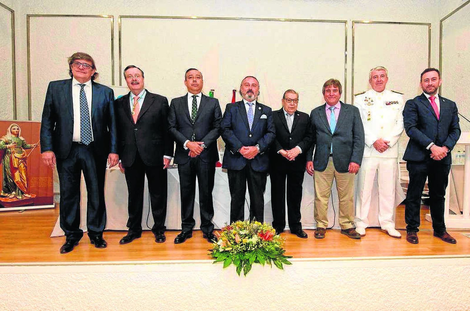José Luis Gutiérrez, Luis Cáceres, Oscar Castro,  Ángel Carrero Vázquez, Ángel Rodríguez Brioso, 	José Joaquín López Caro, Adoldo Carabot y Diego Rodríguez Menacho.