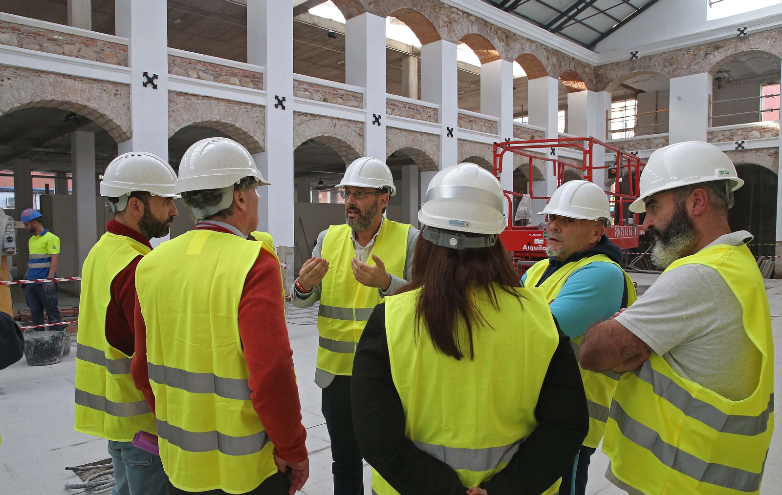 Fotos de la visita al nuevo mercado de la Concepción en La Línea Fotos de la visita al nuevo mercado de la Concepción en La Línea