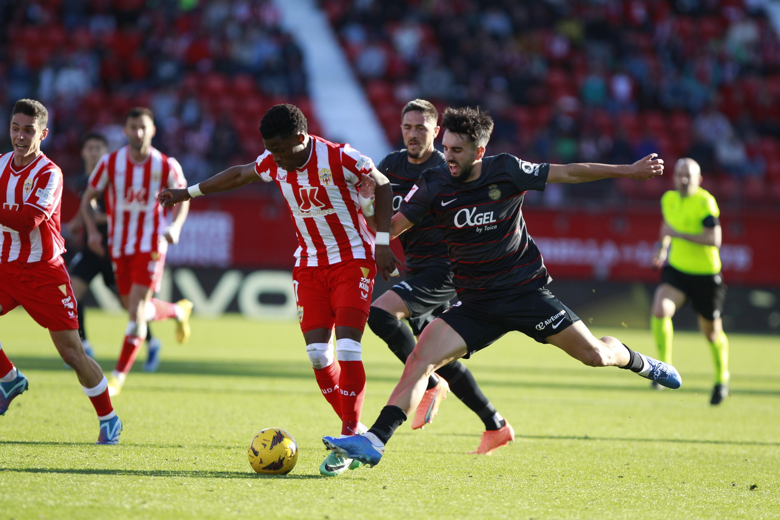 Imágenes del partido U.D. Almería-R.C.D. Mallorca