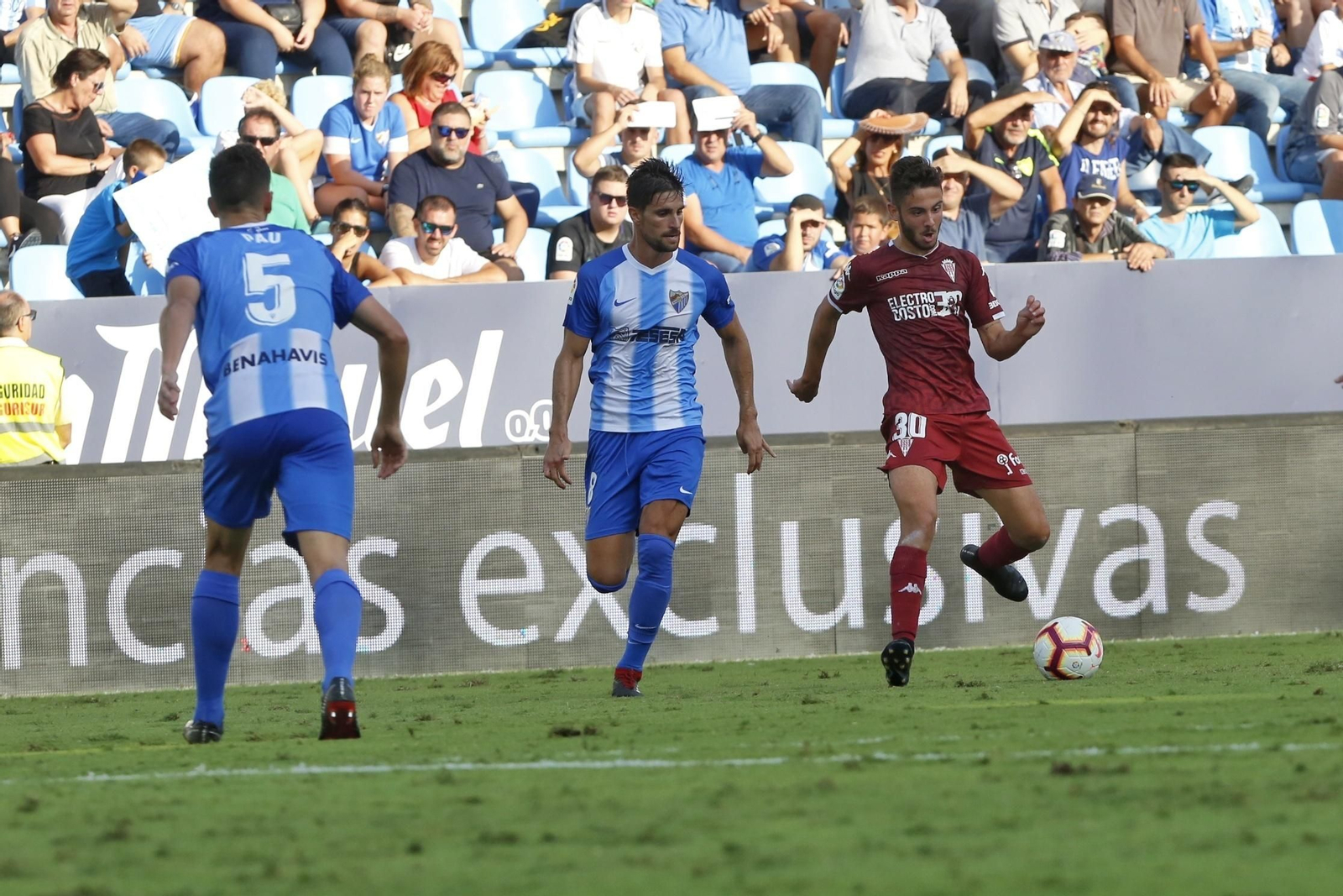 El Málaga CF-Córdoba CF, en imágenes