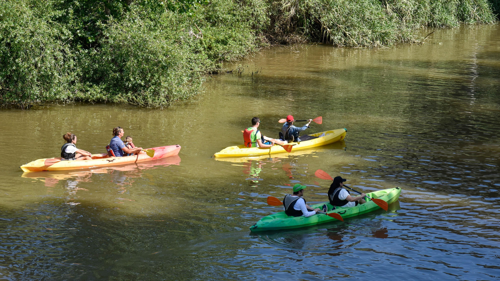 Ruta en kayak por El Palmones