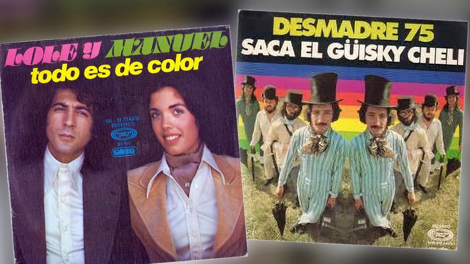 Dos portadas de discos.
